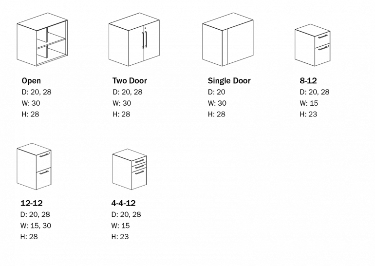 Miro Underdesk Storage