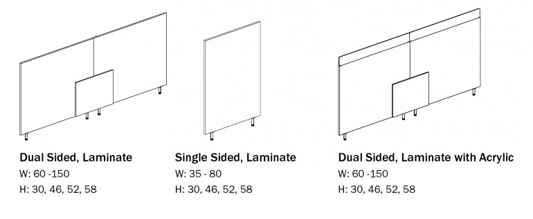 Ed Bench gallery mid or end panels